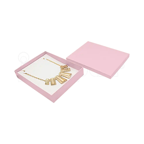 Caja Lino para Collar Extra Grande