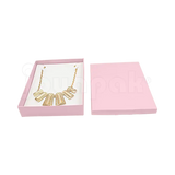 Caja Lino para Collar Extra Grande