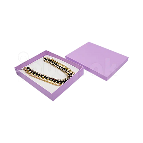Caja Lino para Collar Extra Grande