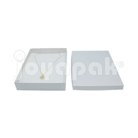 Caja Lino para Collar Extra Grande