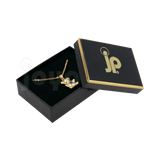 Caja de Cartón Dubai Mediana para Aretes / Cadena con Dije