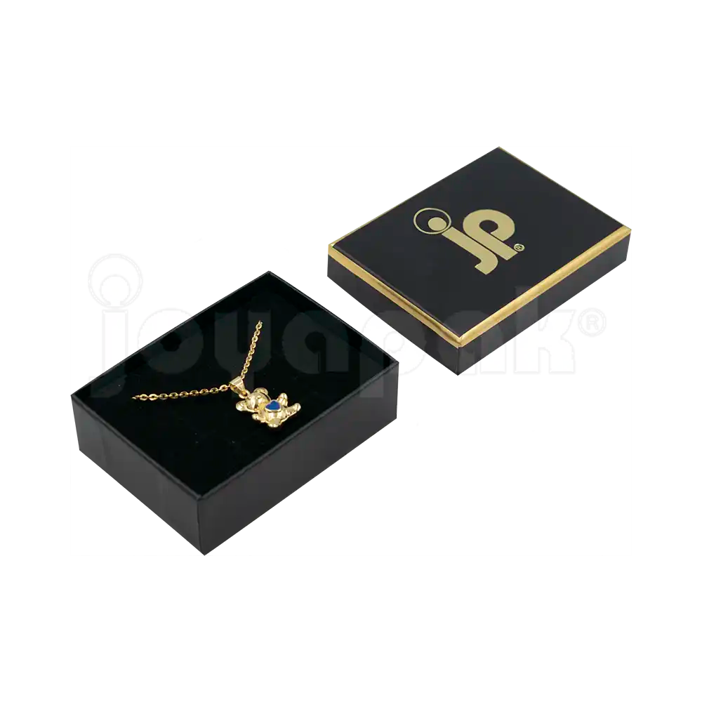 Caja de Cartón Dubai Mediana para Aretes / Cadena con Dije