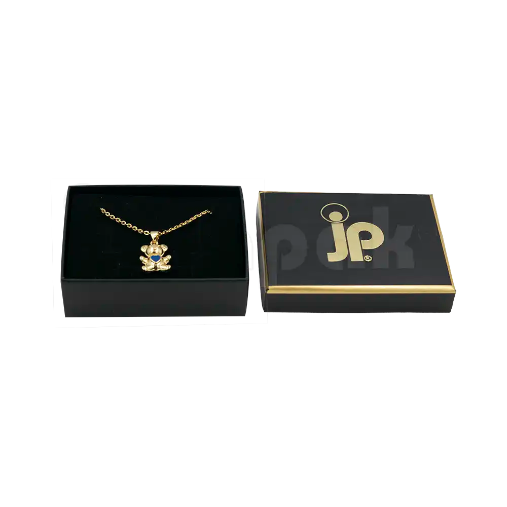 Caja de Cartón Dubai Mediana para Aretes / Cadena con Dije