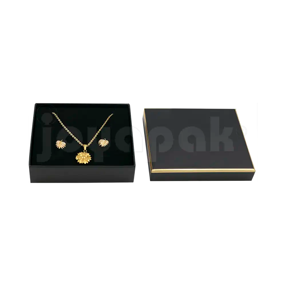 Caja de Cartón Dubai Cuadrada para Juego / Cadena con Dije