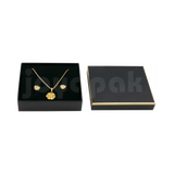 Caja de Cartón Dubai Cuadrada para Juego / Cadena con Dije