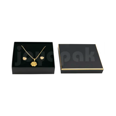 Caja de Cartón Dubai Cuadrada para Juego / Cadena con Dije