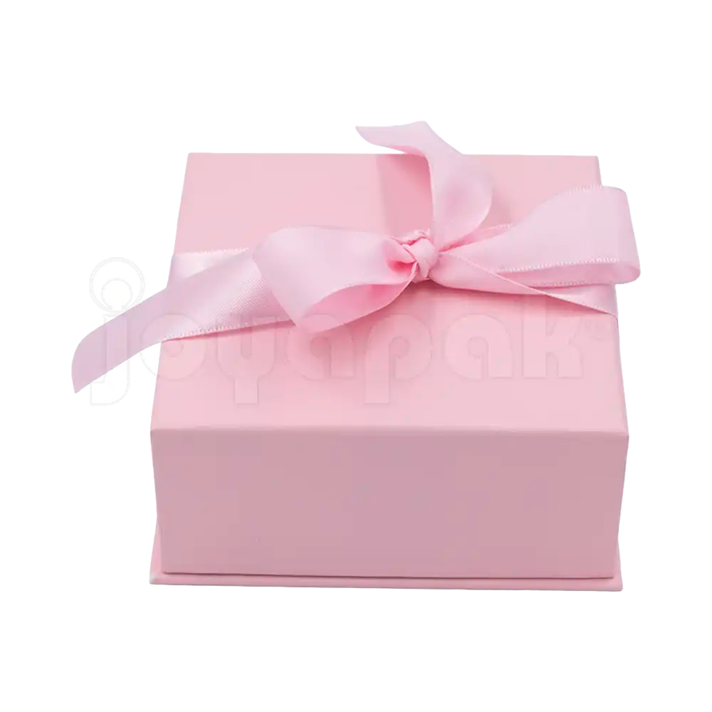 Caja Milán para juego de cartón rígido color Rosa PK vista posterior.