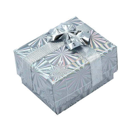 Caja de Cartón Holograma para Anillo