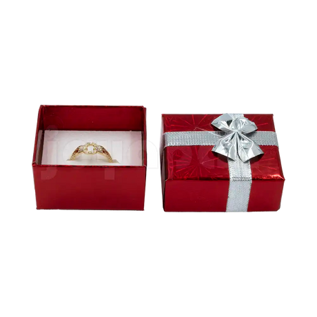 Caja de Cartón Holograma para Anillo