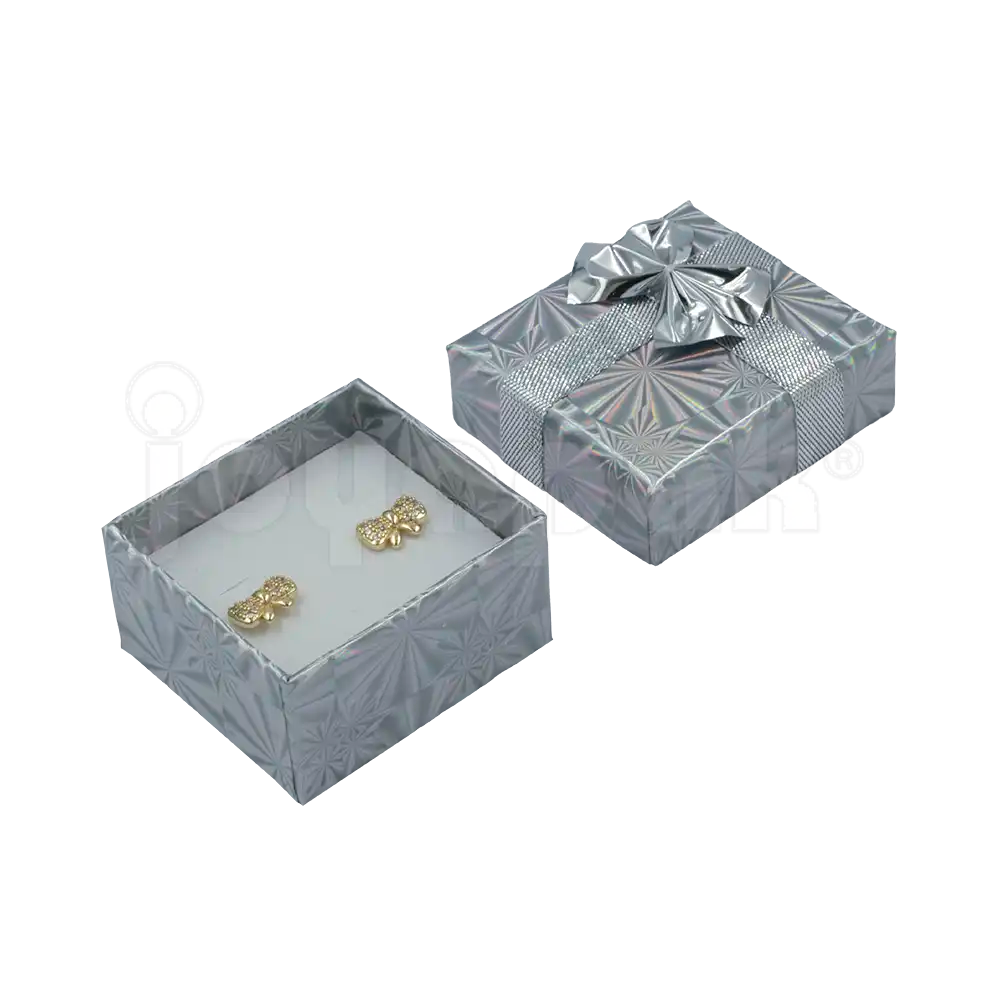 Caja de Cartón Holograma para Arete