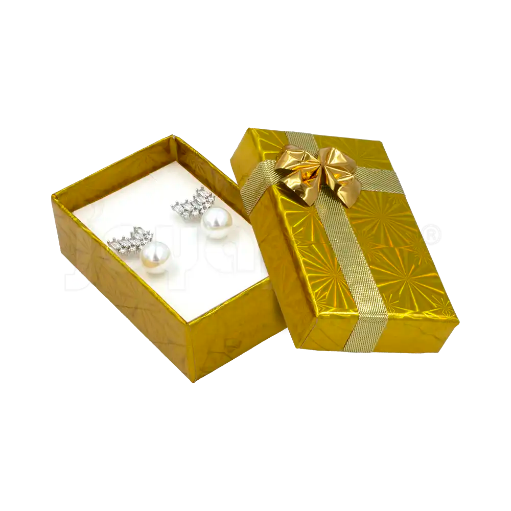 Caja de Cartón Holograma para Aretes / Cadena con Dije