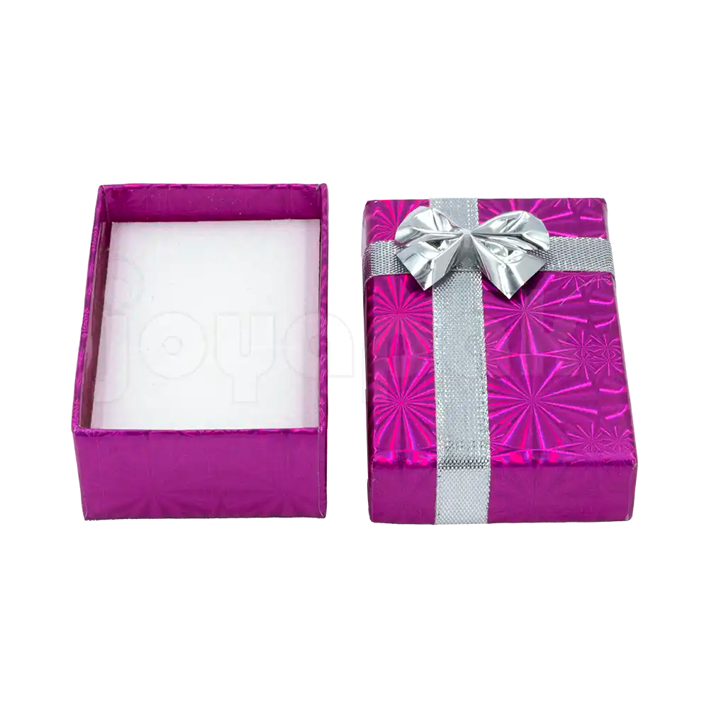 Caja de Cartón Holograma para Aretes / Cadena con Dije