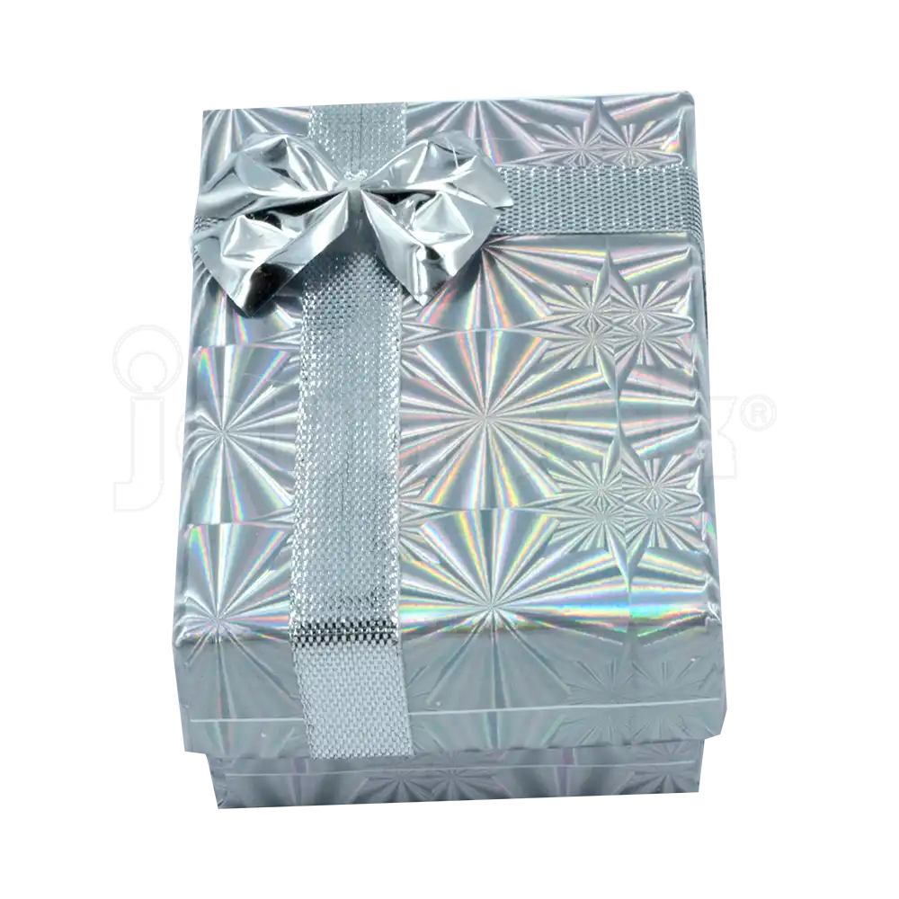 Caja de Cartón Holograma para Aretes / Cadena con Dije
