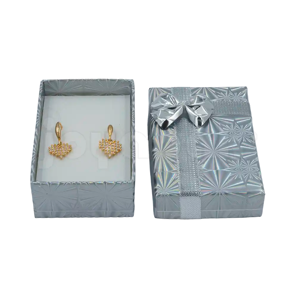 Caja de Cartón Holograma para Aretes / Cadena con Dije