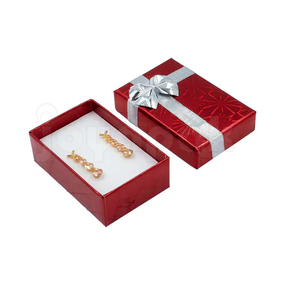 Caja de Cartón Holograma para Aretes / Cadena con Dije