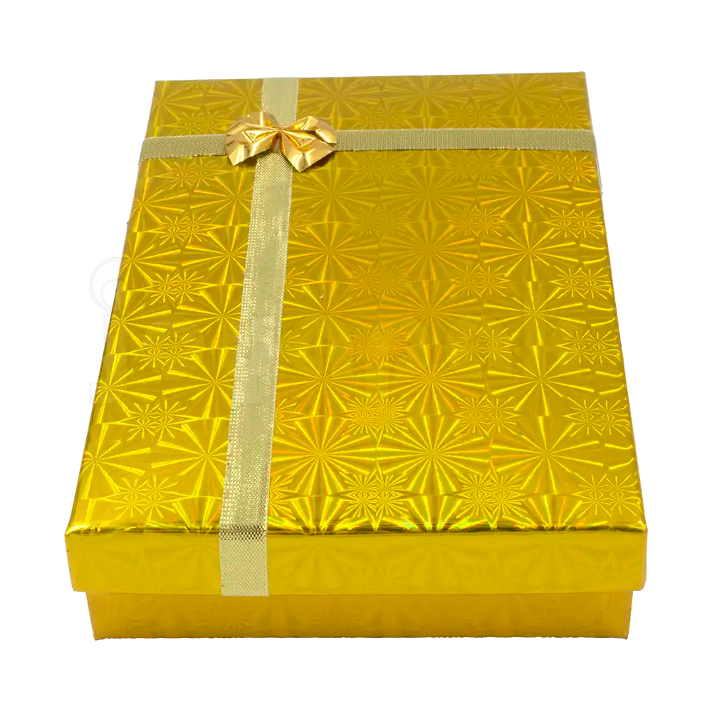Caja de Cartón Holograma para Collar