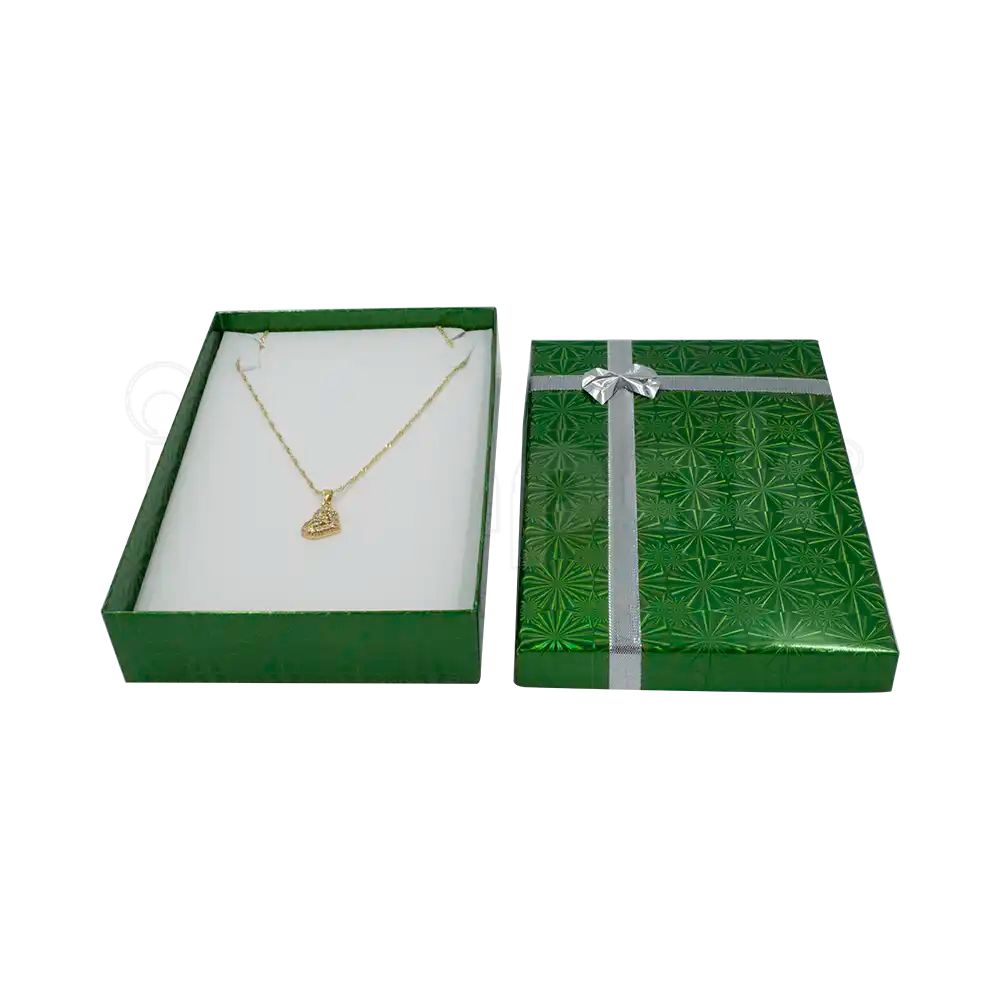 Caja de Cartón Holograma para Collar