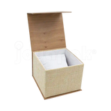 Caja Burlap para Reloj
