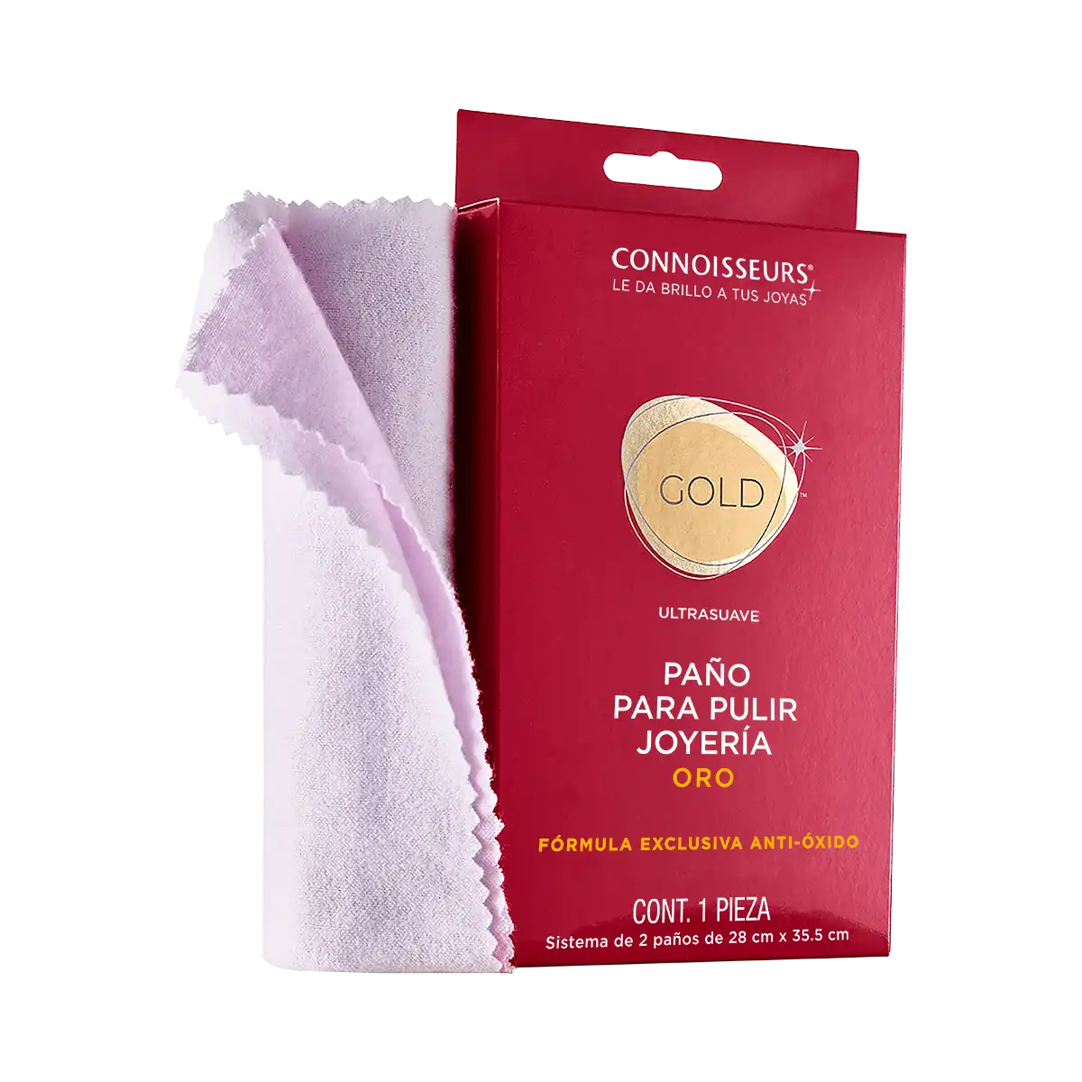 Connoisseurs Paño Premium Limpiador Oro - 36