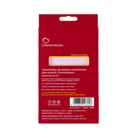 Connoisseurs Paño Premium Limpiador Oro