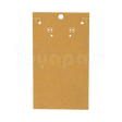 tarjeta o inserto para exhibir joyeria