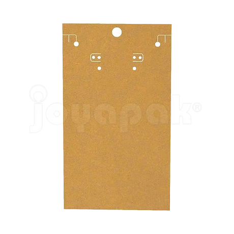 tarjeta o inserto para exhibir joyeria