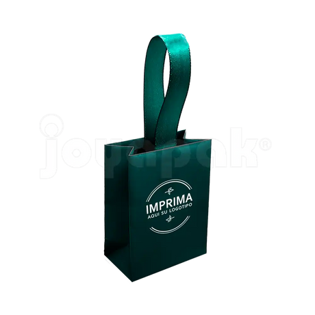 Bolsa de Papel Mate con Liston - Mini