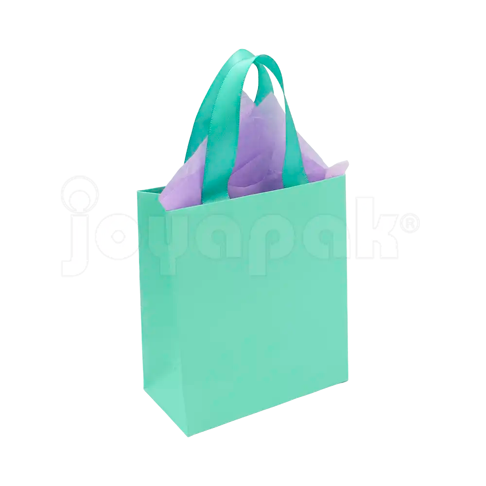 Bolsa de Papel Mate con Liston - Mediana