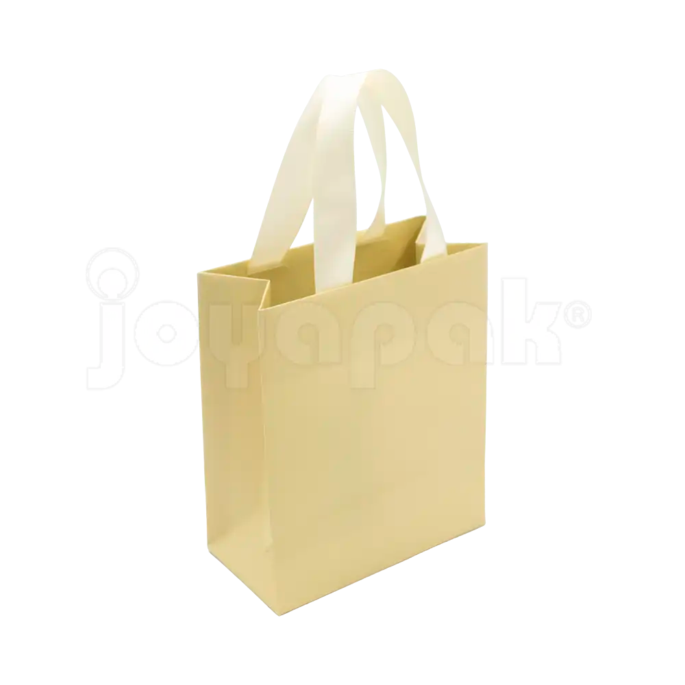 Bolsa de Papel Mate con Liston - Mediana
