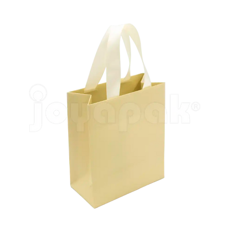 Bolsa de Papel Mate con Liston - Mediana