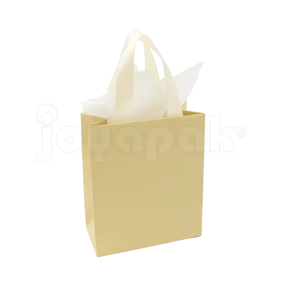 Bolsa de Papel Mate con Liston - Mediana