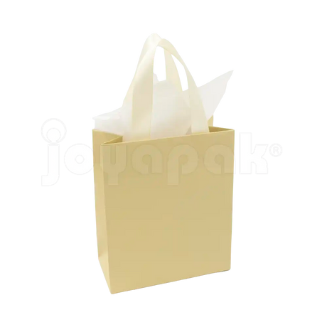 Bolsa de Papel Mate con Liston - Mediana