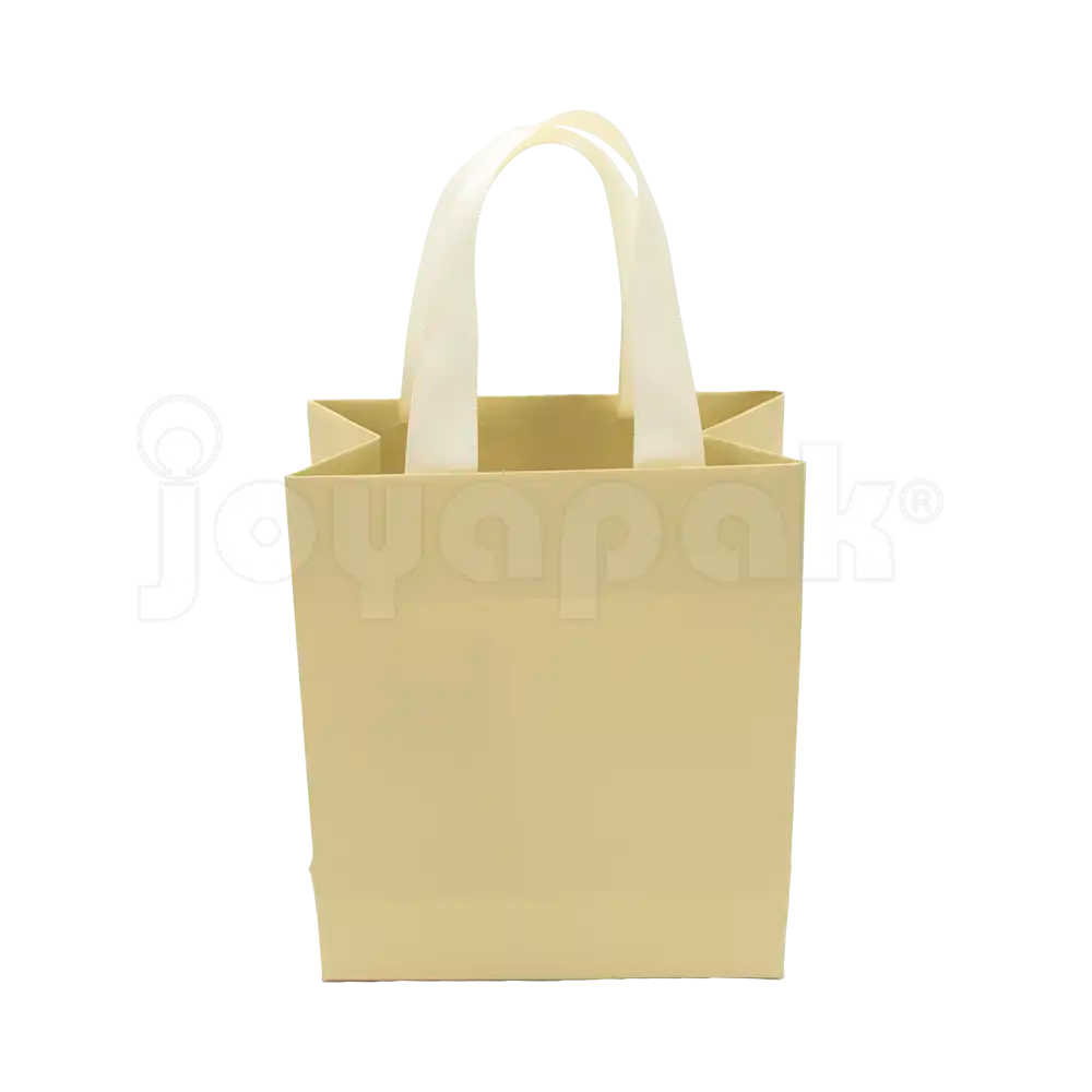 Bolsa de Papel Mate con Liston - Mediana