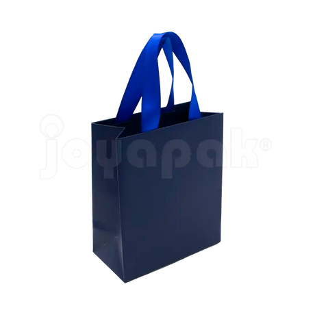 Bolsa de Papel Mate con Liston - Mediana