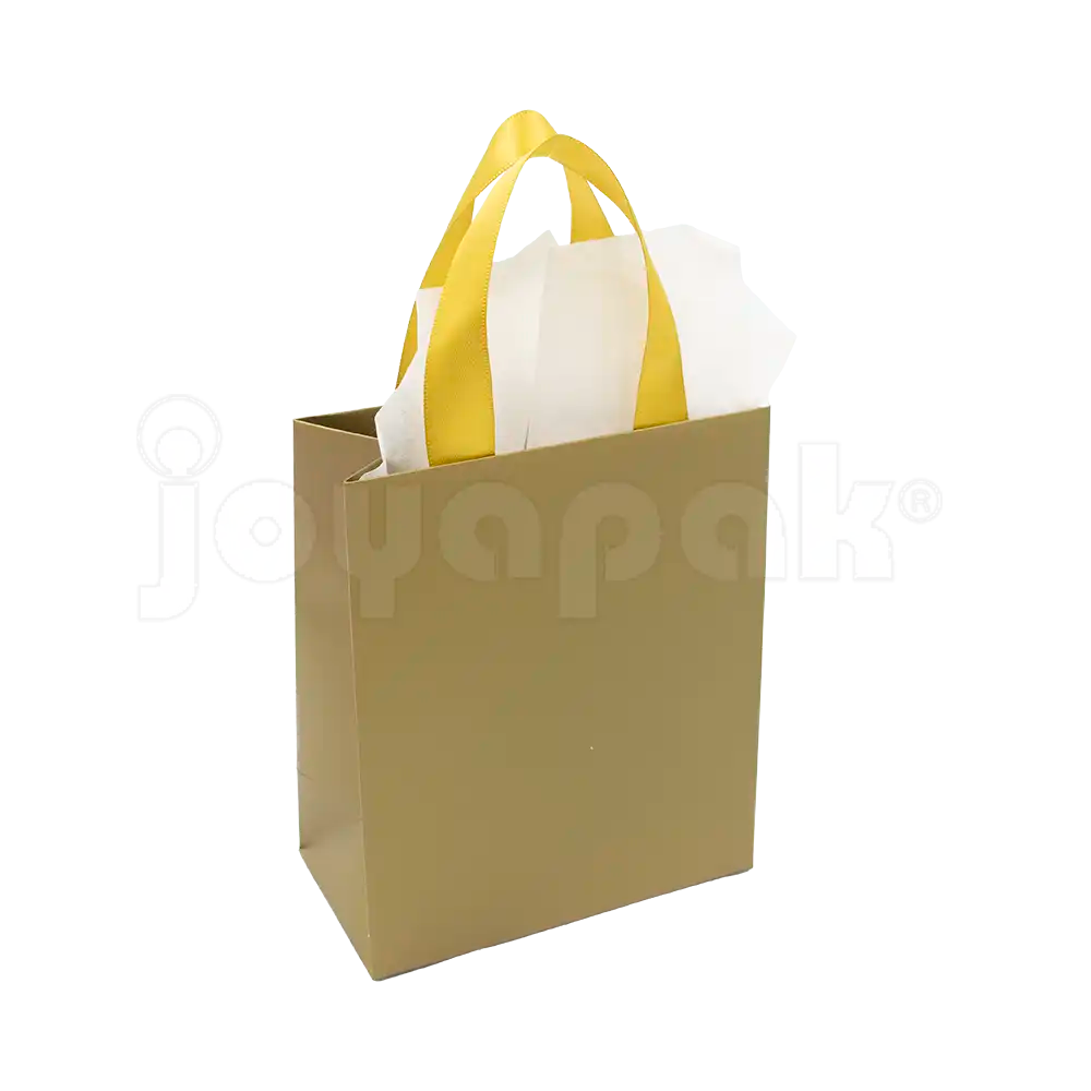 Bolsa de Papel Mate con Liston - Mediana