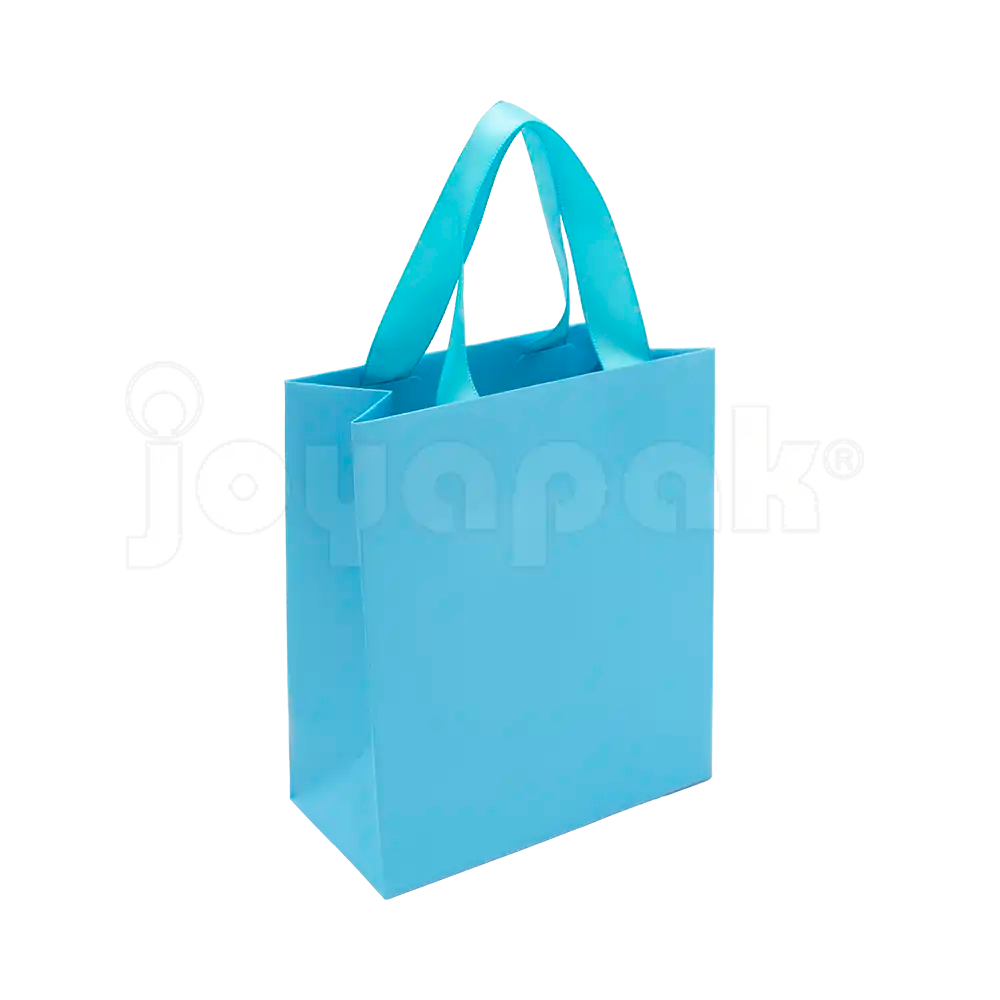 Bolsa de Papel Mate con Liston - Mediana