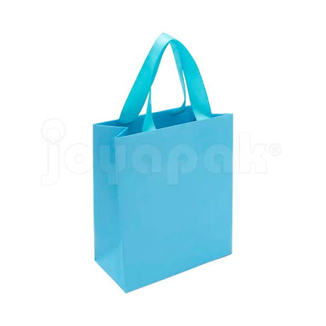 Bolsa de Papel Mate con Liston - Mediana