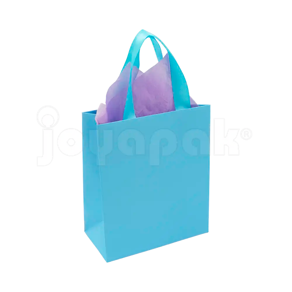 Bolsa de Papel Mate con Liston - Mediana