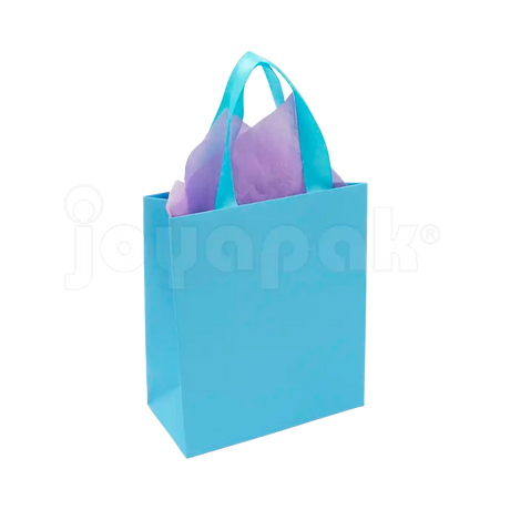 Bolsa de Papel Mate con Liston - Mediana