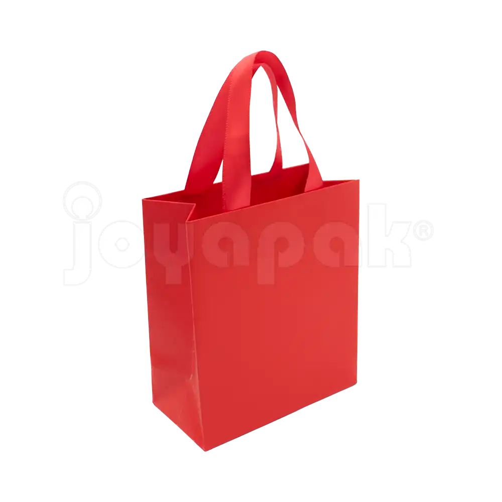 Bolsa de Papel Mate con Liston - Mediana