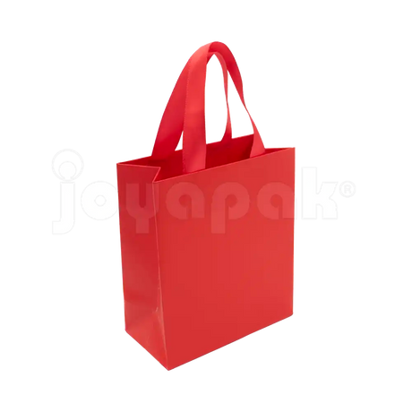 Bolsa de Papel Mate con Liston - Mediana