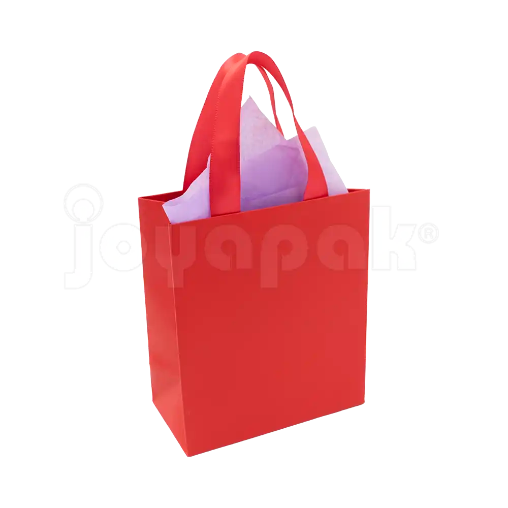 Bolsa de Papel Mate con Liston - Mediana
