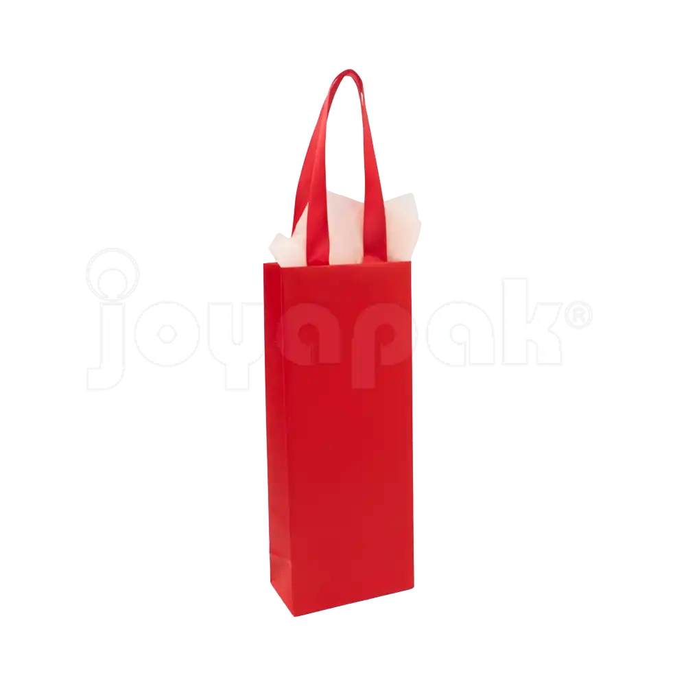 Bolsa de Papel Mate con Liston - Alargada