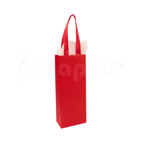 Bolsa de Papel Mate con Liston - Alargada