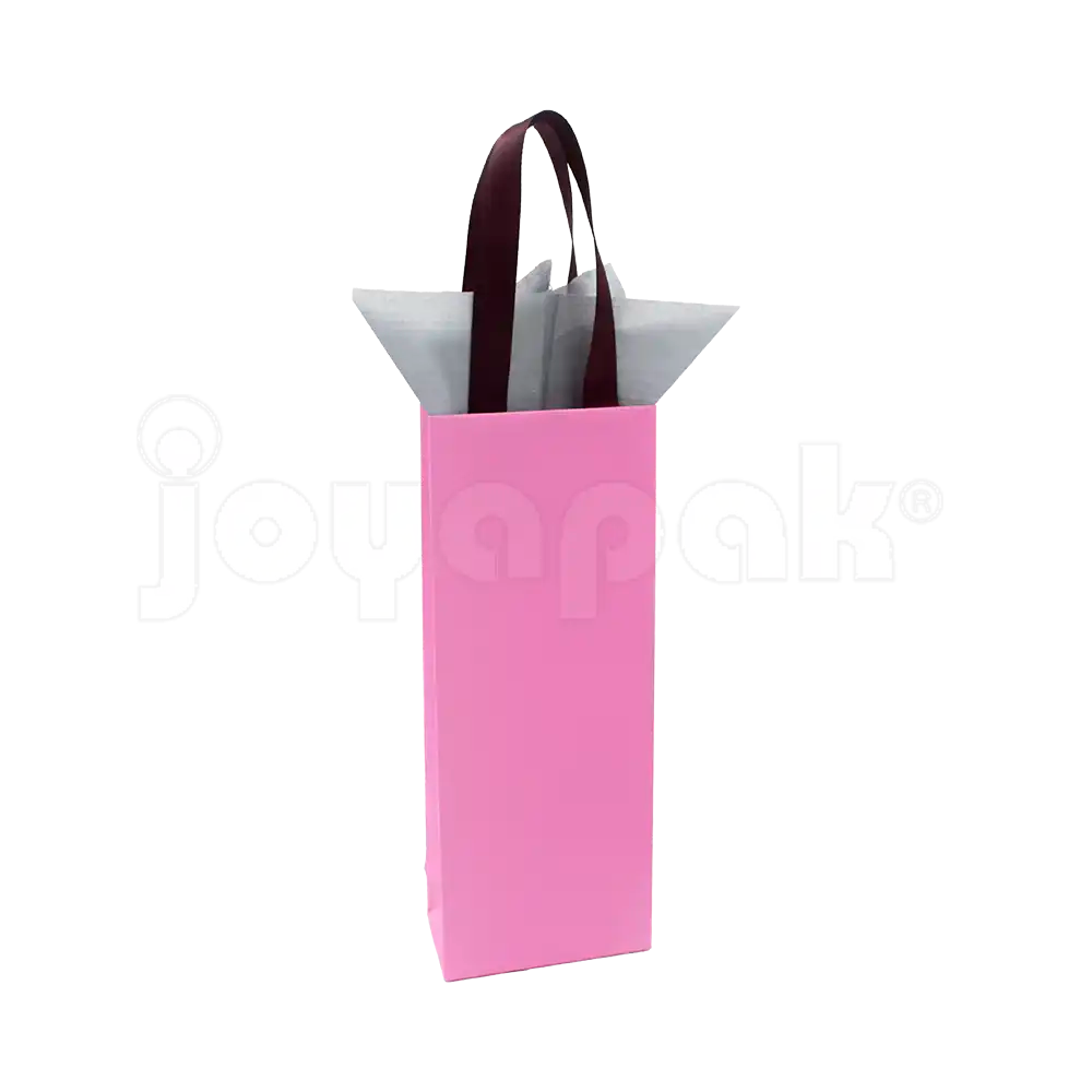 Bolsa de Papel Mate con Liston - Alargada