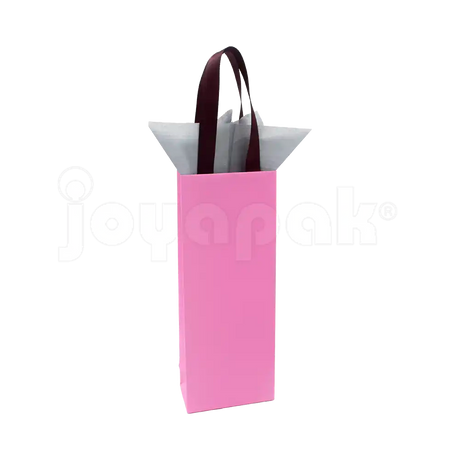 Bolsa de Papel Mate con Liston - Alargada