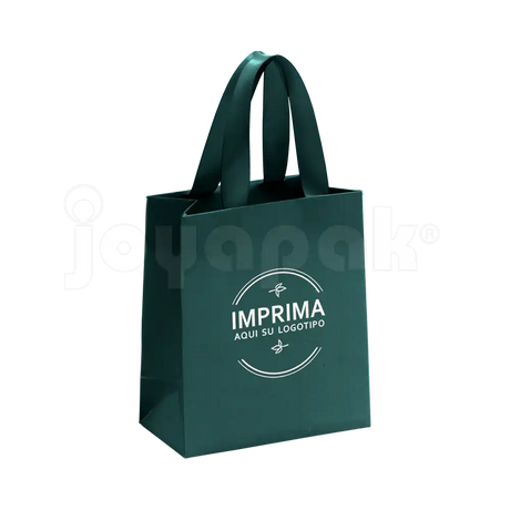 Bolsa de Papel Mate con Liston - Grande