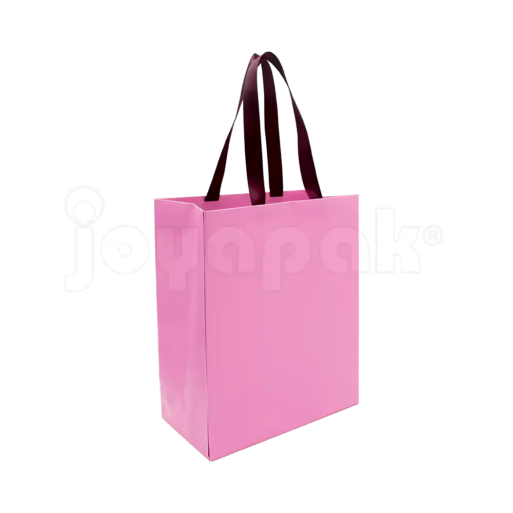 Bolsa de Papel Mate con Liston - Grande
