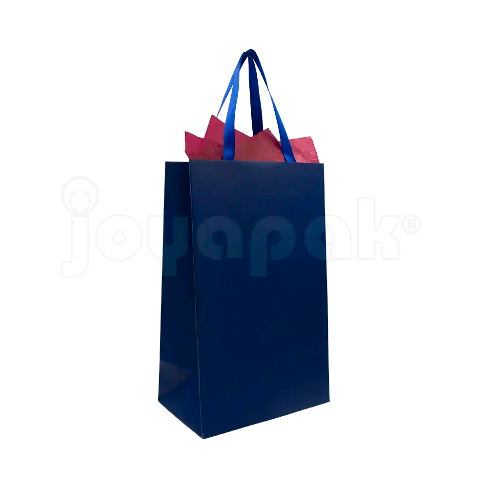 Bolsa de Papel Mate con Liston - Extra Grande