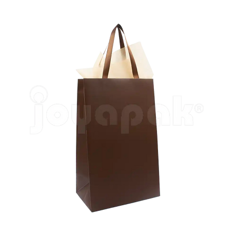 Bolsa de Papel Mate con Liston - Extra Grande